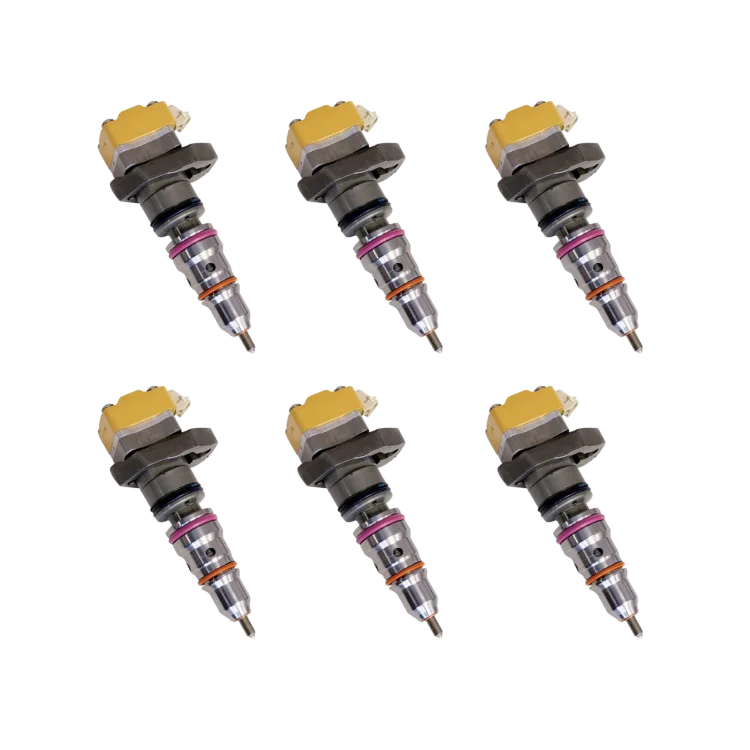 Tamerx Fuel Injector for Caterpillar 3126E engines, OEM 10R1257 Set of 6, for 2000-2004 models, high-quality performance.