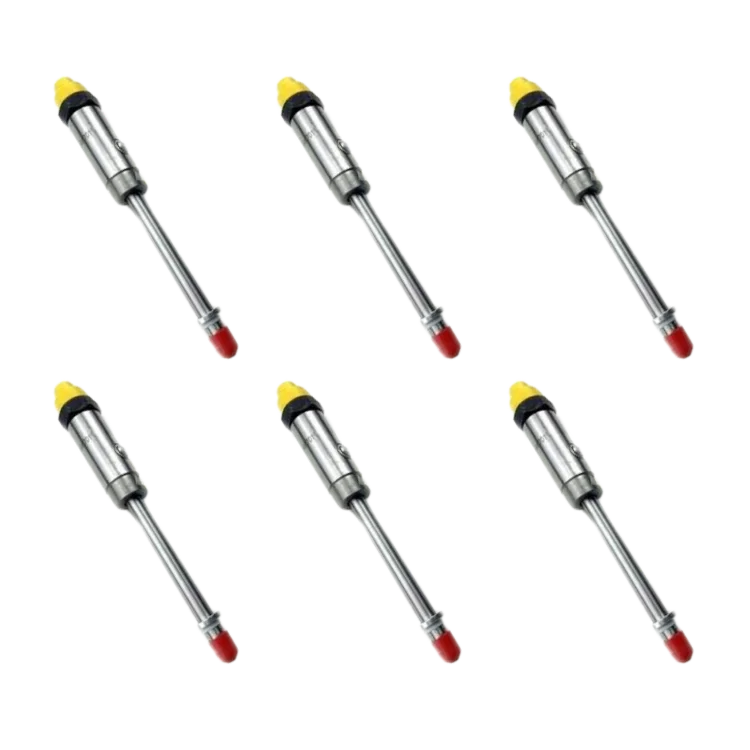 Tamerx Fuel Injector for Caterpillar 3406 and 3406B engines, OEM 4W-7017 (Set of 6), designed for high-quality performance.