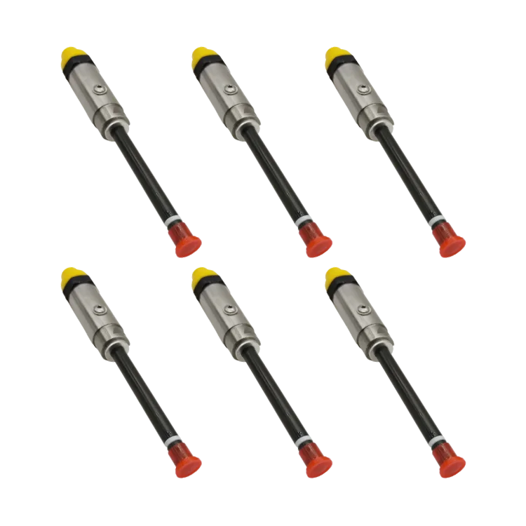 Tamerx Fuel Injector for Caterpillar 34a06 engines, OEM 4W7018 Set of 6, high-quality performance.