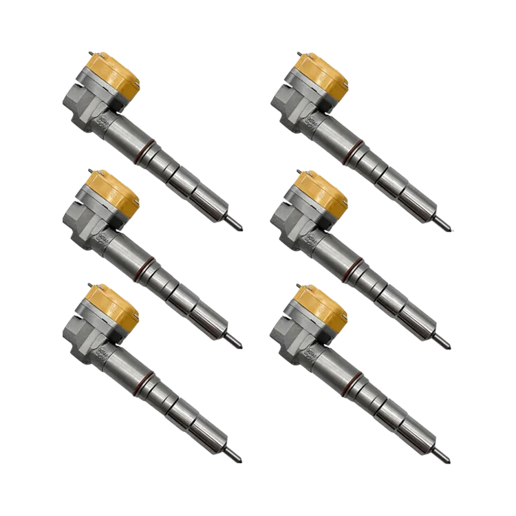 Tamerx Fuel Injector for Caterpillar 3412, 3408 engines, OEM 10R1266 Set of 6, high-quality performance.