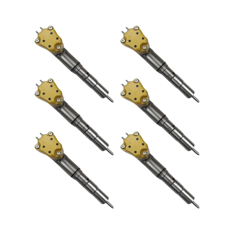 Tamerx Fuel Injector for Caterpillar 3412, 3408 engines, OEM 20R0758 Set of 6, high-quality performance.