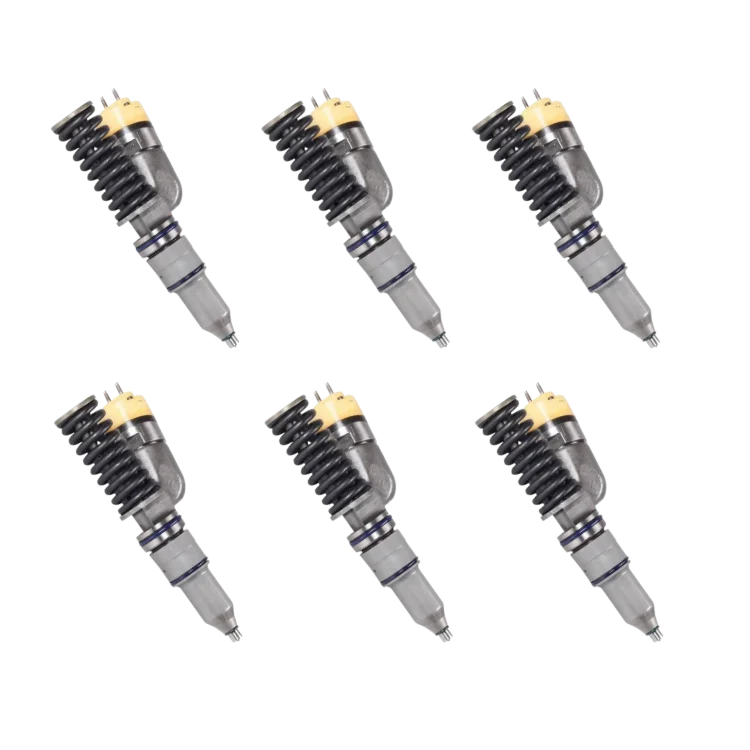 Tamerx Fuel Injector Set for Caterpillar C11 and C13 engines, OEM 10R2977, high-quality performance.