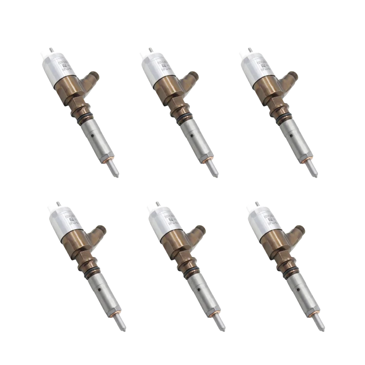 Tamerx Fuel Injector for Caterpillar C6.6 engines, OEM 10R7670 Set of 6, high-quality performance.