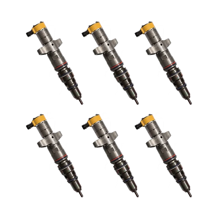 Tamerx Fuel Injector for Caterpillar C7 engines, OEM 10R4764 (Set of 6), high-quality performance.