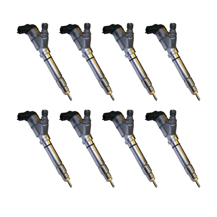 TamerX Fuel Injector for Chevrolet GMC Duramax LLY engines, OEM 977890144 (Set of 8), designed for 2004-2005 models