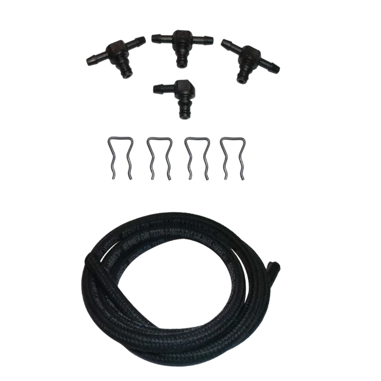 Tamerx Fuel Return Lines for Chevrolet GMC Duramax LLY, LBZ, LMM, 6.6L engines, OEM 97328733, designed for 2004-2010 models.
