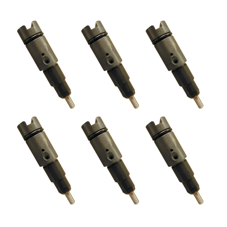 Tamerx Fuel Injector Set for Cummins 8.3L engines, OEM J948529 (Set of 6), for 1998–2004 models, high-quality performance.
