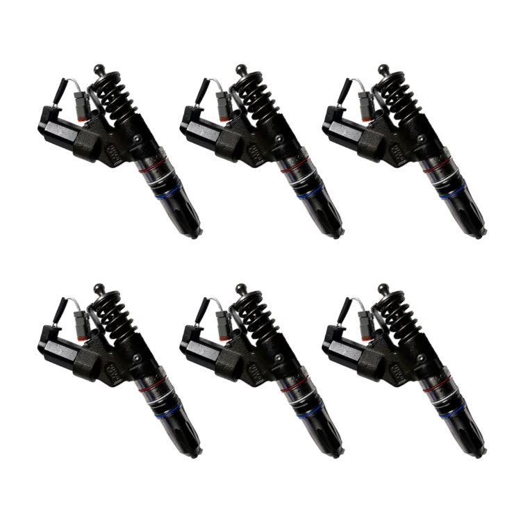 Tamerx Fuel Injector Set for Cummins L10 engines, OEM 3081317, includes 6 injectors, designed for high-quality performance.