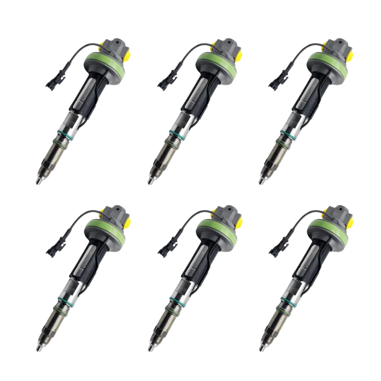 Tamerx Fuel Injector for Cummins QSK19, QSK38, QSK50 engines, OEM 4380190 (Set of 6), designed for 2009-2015 models