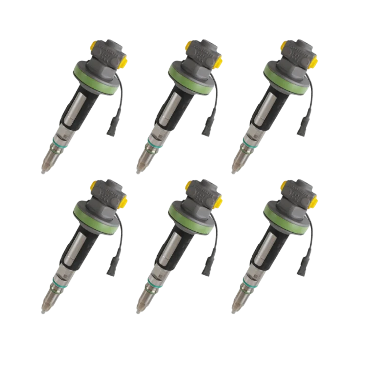 Tamerx Fuel Injector for Cummins QSK engines, OEM 2881089 (Set of 6), designed for 2008-2021 models, high-quality performance