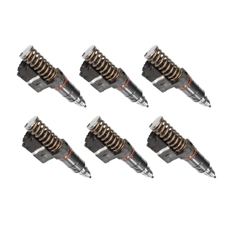 Tamerx Fuel Injector for Detroit 14.0L engines, OEM 5237821 (Set of 6), high-quality performance.