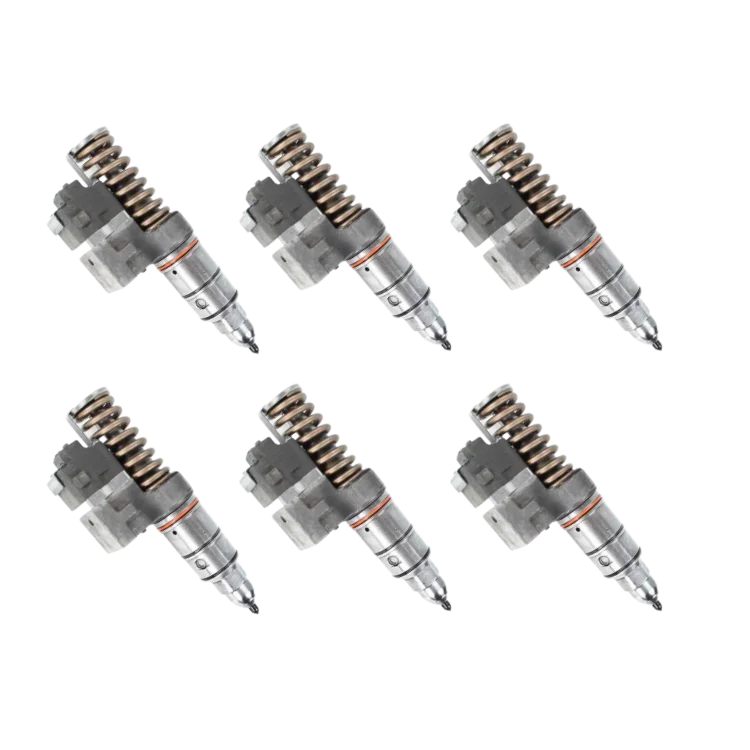 Tamerx Fuel Injector for Detroit 60 Series, 11.1L, 12.7L engines 1990–1993, OEM 5234970 (Set of 6), high-quality performance.