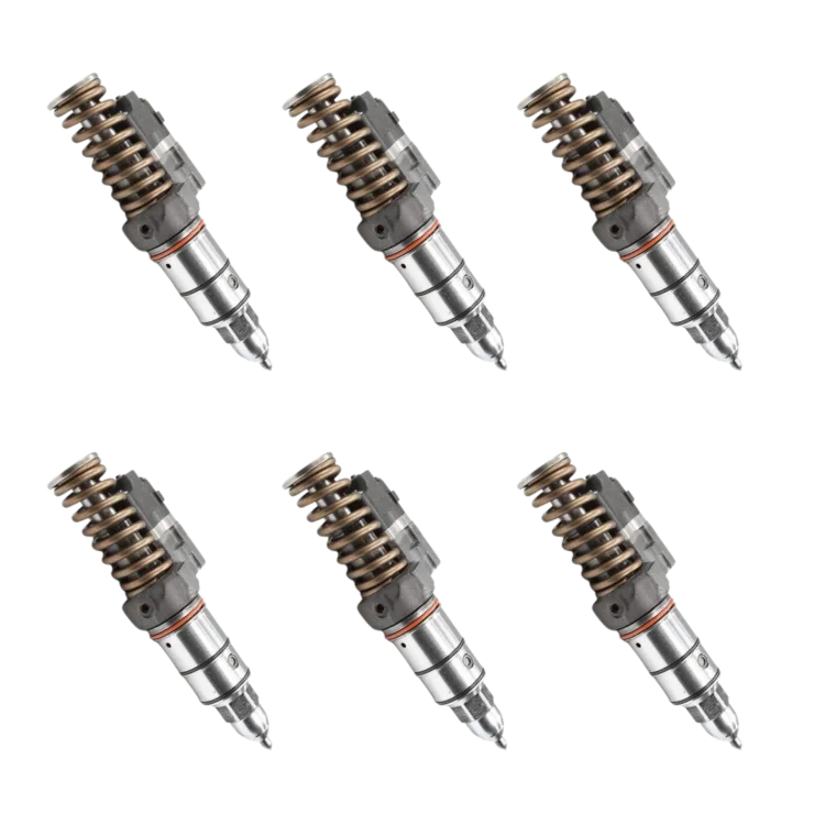 Tamerx Fuel Injector for Detroit 50 Series, 60 Series, 11.1L, 12.7L engines 1994–1996, OEM 5235550 (Set of 6)