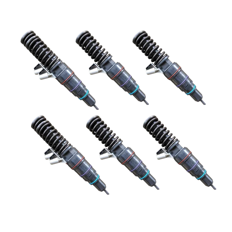 Tamerx Fuel Injector for Detroit 60 Series, 14.0L, OEM R414703005 Set of 6, for 2005-2008 models, high-quality performance.