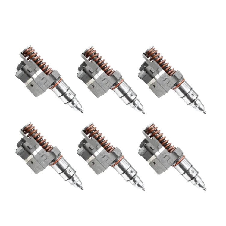 Tamerx Fuel Injector for Detroit 60 Series engines, OEM 5237014 (Set of 6), high-quality performance.