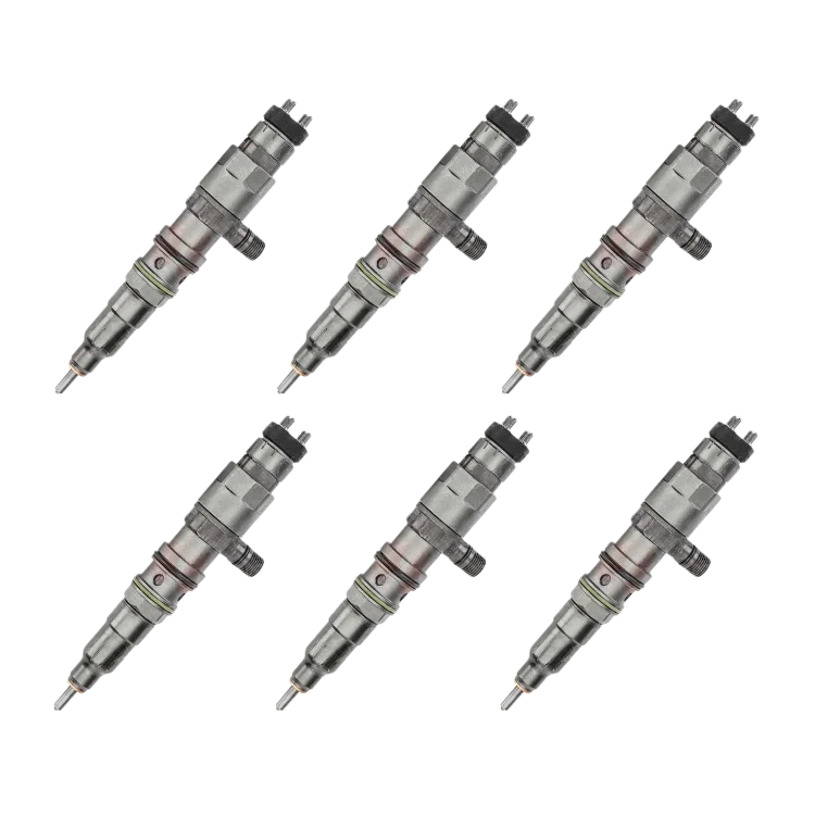 Tamerx Fuel Injector for Detroit DD5 engines, OEM EA9360702687 (Set of 6), for 2018-2027 models, reliable and efficient.