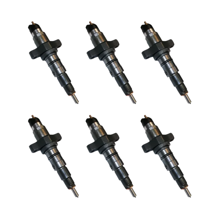 Tamerx Fuel Injector Set (6) for Dodge Ram Cummins 5.9L engines, OEM R8004082AA, high-quality performance.