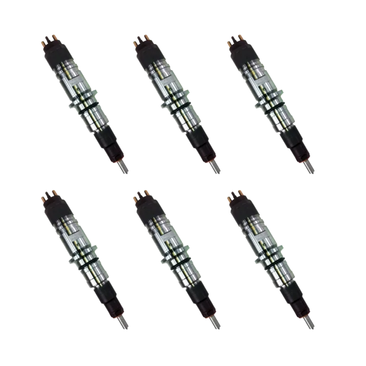 Tamerx Fuel Injector Set (6) for Dodge Ram Cummins 6.7L engines, OEM R8069384AA, for 2007-2012, high-quality performance.