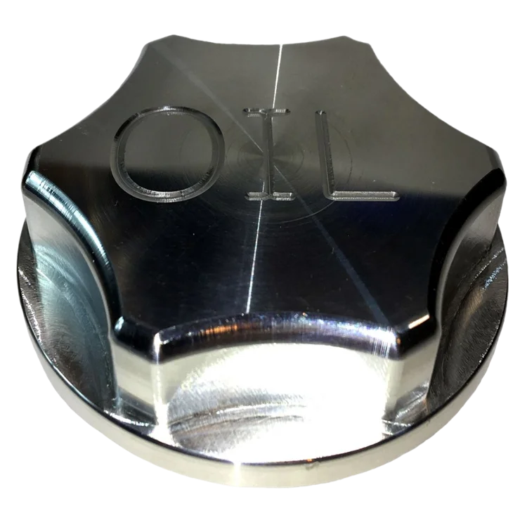 Tamerx Billet Aluminum Oil Fill Cap for Ford Powerstroke 6.0L, designed for 2003-2007 models, high-quality performance.