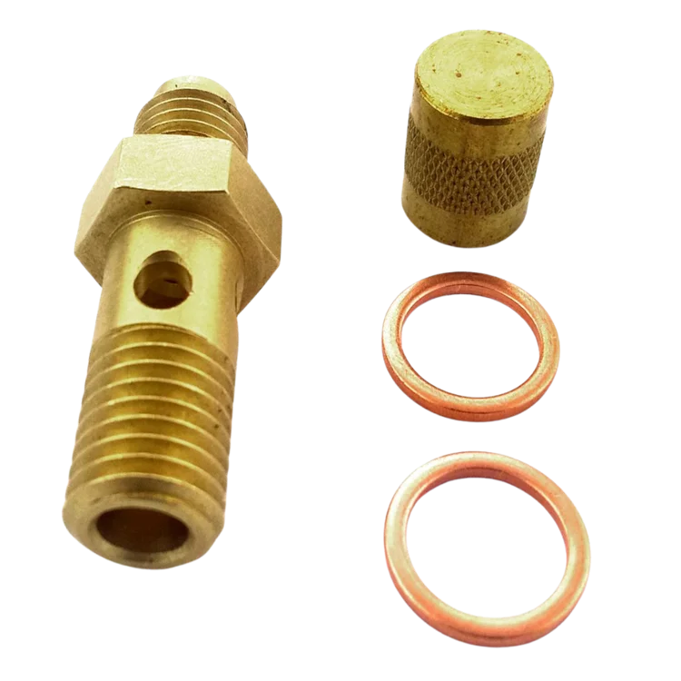 Tamerx Banjo Fuel Test Port for Ford Powerstroke 6.4L engines, designed for 2008-2010 models, high-quality performance.