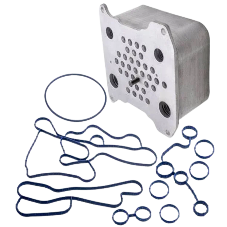 Tamerx Ford Powerstroke 6.4L Engine Oil Cooler, OEM 8C3Z-6A642-A, designed for 2008-2010 models, high-quality performance.