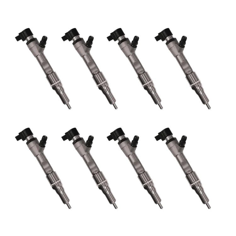 Tamerx Fuel Injector Set (8) for Ford Powerstroke 6.4L, OEM 5010359R93, for 2008-2010 models, high-quality performance.