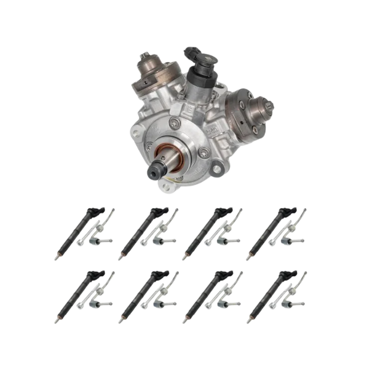 Tamerx Fuel Injector and Pump Kit for Ford Powerstroke 6.7L, OEM LC3Z-9B246-B, for 2020-2022 models, high-quality performance