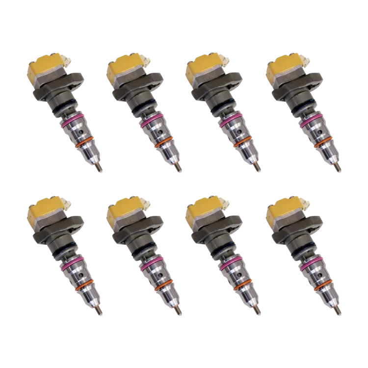 TamerX Fuel Injector for Ford Powerstroke 7.3L engines, OEM F61V-9VE527-BRM Set of 8, for 1997-1999 models