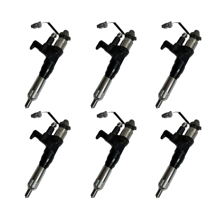 Tamerx Fuel Injector for Hino J08E 7.7L engines, OEM 23670-E0291 Set of 6, designed for 2007 models, high-quality performance