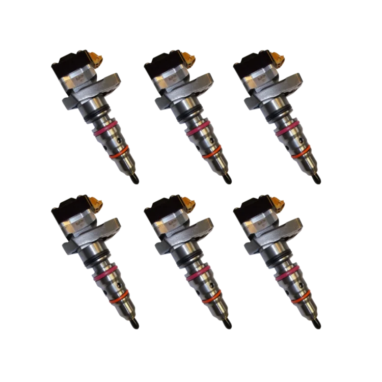 TamerX Fuel Injector for International Navistar DT466, DT466E engines, OEM 1830741C92 (Set of 6), designed for 1999-2003 model