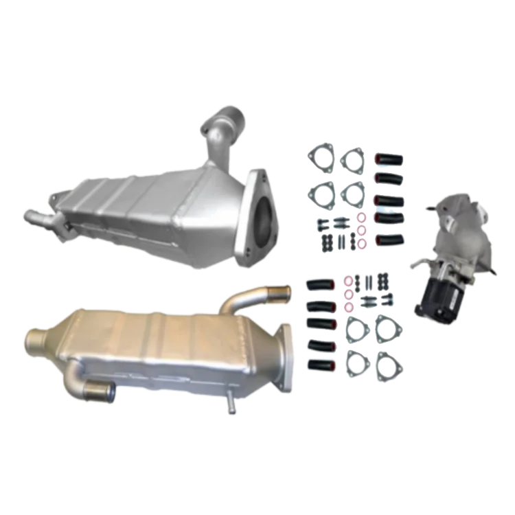 Tamerx EGR Cooler and Valve for Navistar MaxxForce DT, 9, 10, OEM 7090595C91, fits 2008-2010 models, durable and reliable