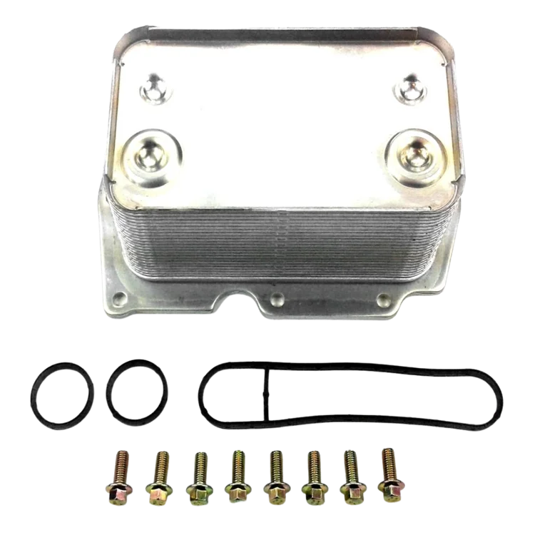Tamerx Engine Oil Cooler for International Navistar DT466 engines, OEM 1842418C3, designed for 2004-2010 models.