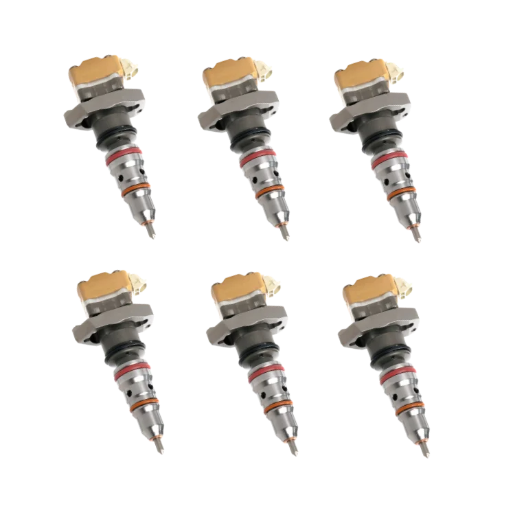 TamerX Fuel Injector for International Navistar DT466 engines, OEM 1836251C91 (Set of 6), designed for 2000 models.