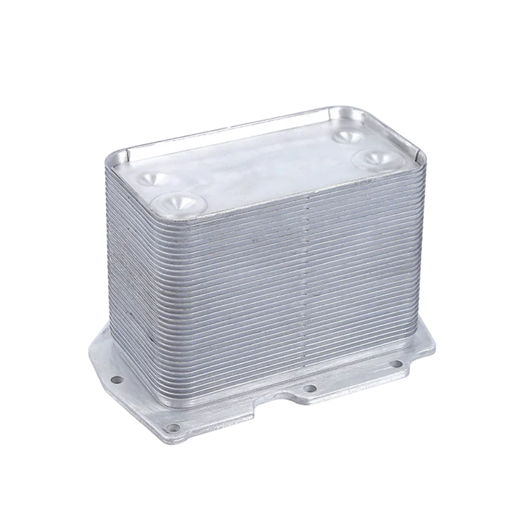 Tamerx Engine Oil Cooler for International Navistar DT466, MaxxForce DT, 9, and 10 engines, designed for 2006-2009 models.