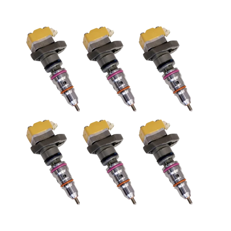 TamerX Fuel Injector for International Navistar DT466E engines, OEM 1819834C1 (Set of 6), designed for 1995-1997 models