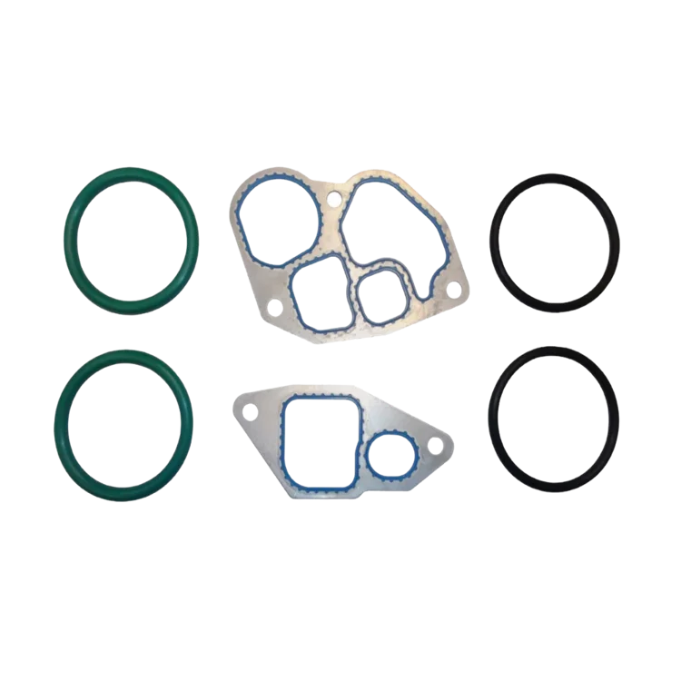 International Navistar T444E Engine Oil Cooler Gasket 1995-2003: OEM 1815904C2 ( Set of 1 )