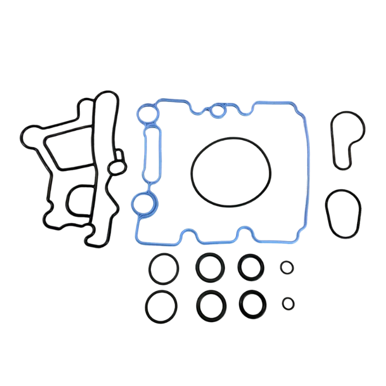 International Navistar VT365 Engine Oil Cooler Gasket 2005-2010: OEM 3C3Z-9N693-A ( Set of 1 )