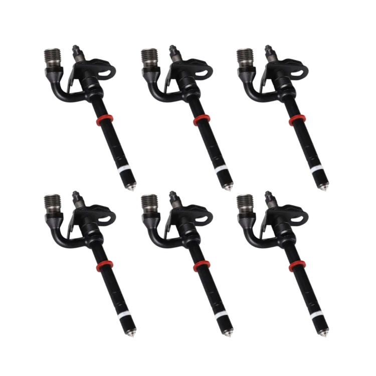 Tamerx Fuel Injector for John Deere 4045H, 6068H, and 6068T, OEM RE519730 (Set of 6), 2005-2009, high-quality performance.