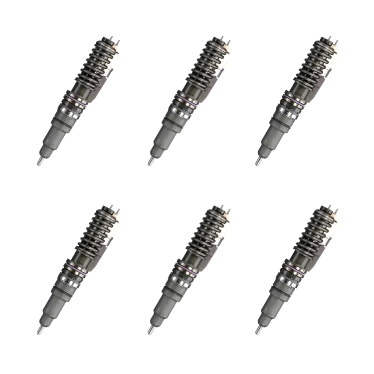Tamerx Fuel Injector for John Deere 6125 12.5L engines, OEM RE63052 Set of 6, for 2008-2012 models, high-quality performance.