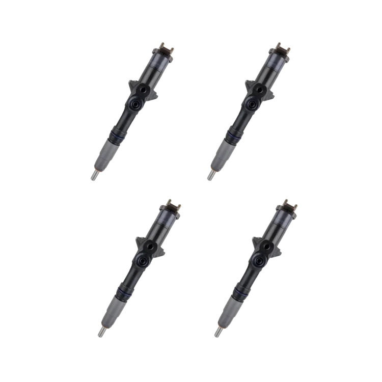 Tamerx Fuel Injector for Kubota V3800 engines, OEM 1J508-53070 (Set of 4), high-quality performance.