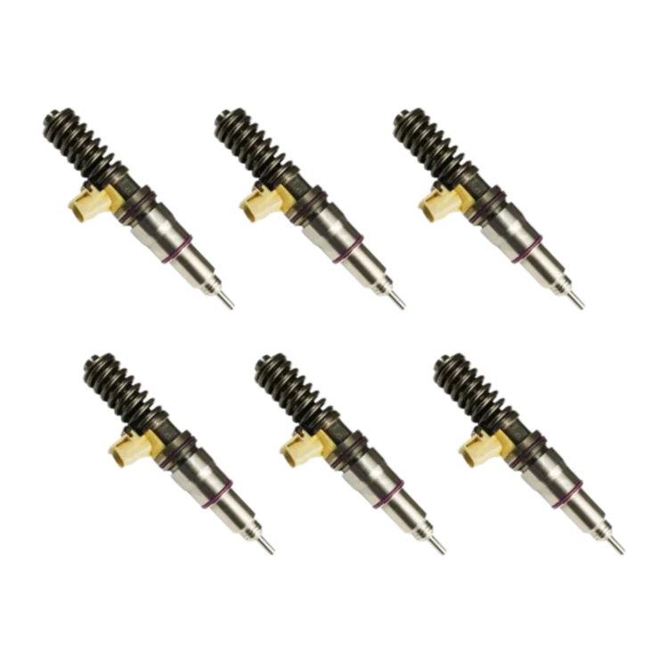Tamerx Fuel Injector for Mack MP10 engines, OEM 8500496 Set of 6, high-quality performance.
