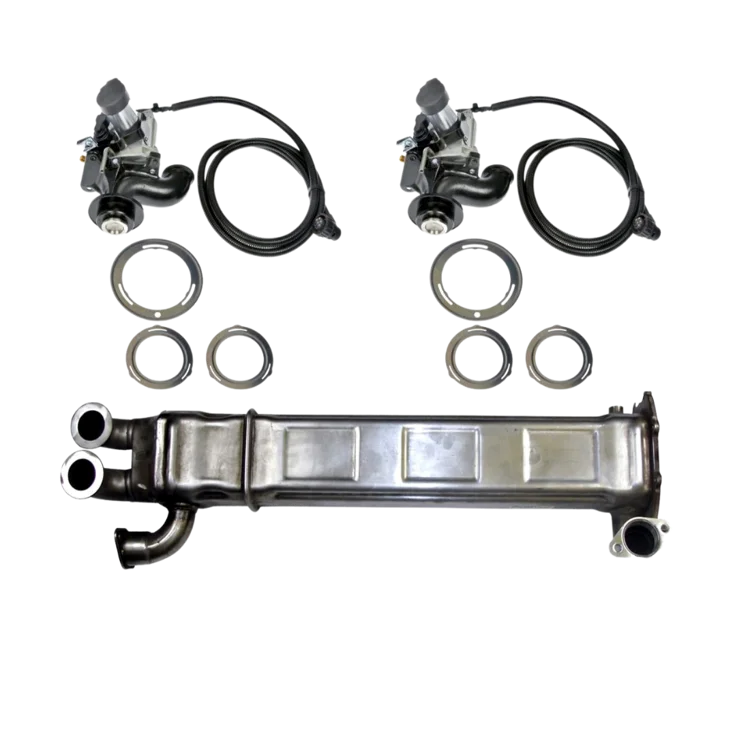 Tamerx EGR Cooler with Valve for Volvo D12, D12D, OEM 20722340, designed for 2003-2007 models, high-quality performance.