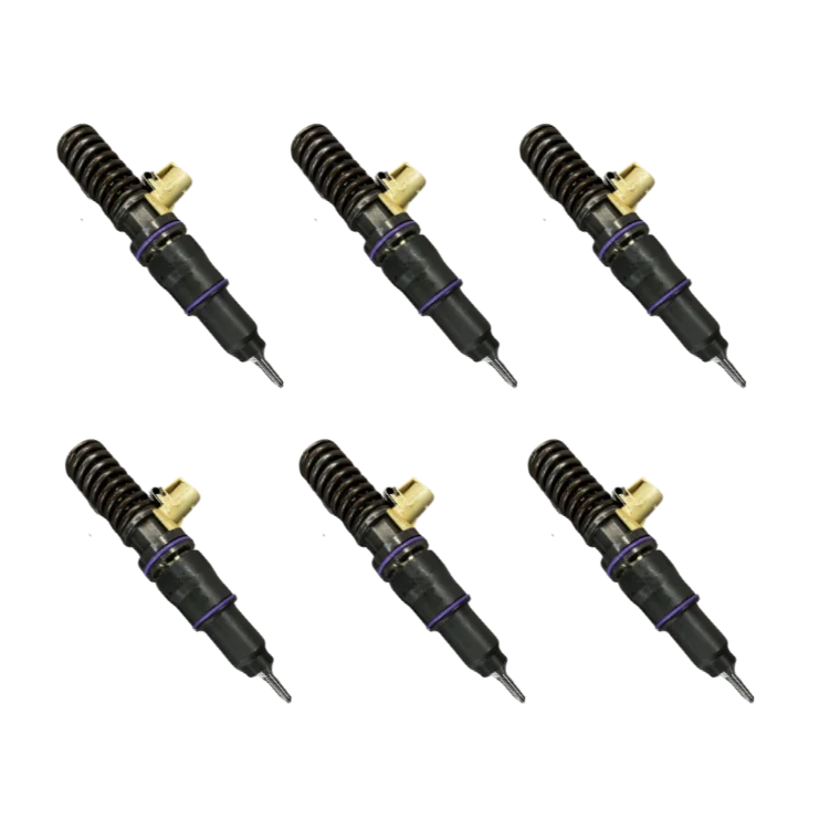 Tamerx Fuel Injector for Volvo Industrial D13 engines, OEM 22340652 (Set of 6), high-quality performance.