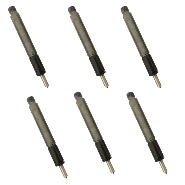 Tamerx Fuel Injector Set for Volvo Industrial D5D engines, OEM VOE21246846 (Set of 6), high-quality performance.