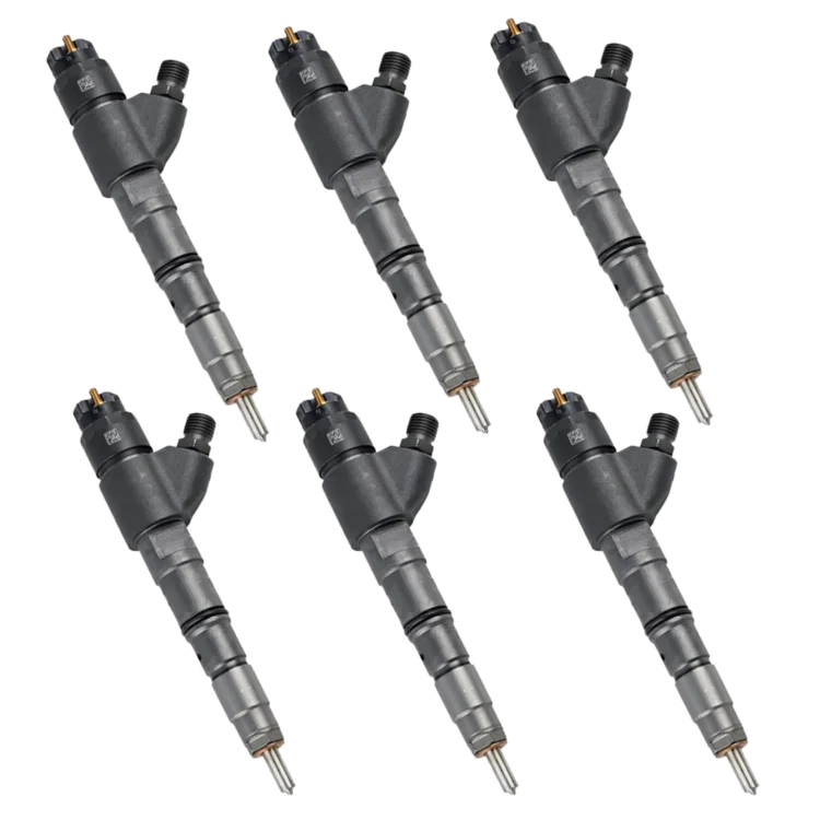 Tamerx Fuel Injector for Volvo Industrial D6D, D7D, D7E engines, OEM 4290986 Set of 6, high-quality performance.
