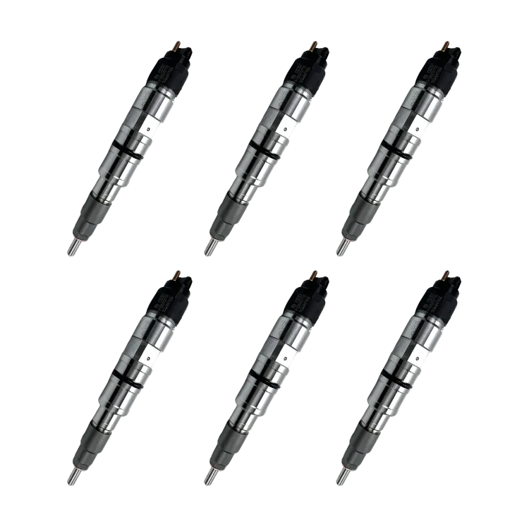 Tamerx Fuel Injector for Volvo Industrial D6H and D4H engines, OEM 9021773130 Set of 6, high-quality output.
