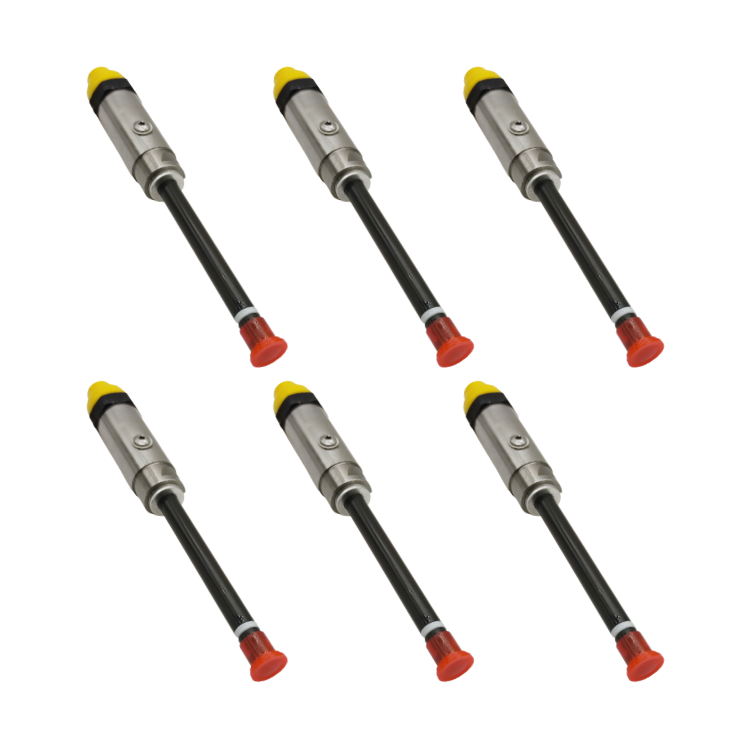 Tamerx Fuel Injector for Caterpillar 34a06 engines, OEM 4W7018 Set of 6, high-quality performance.