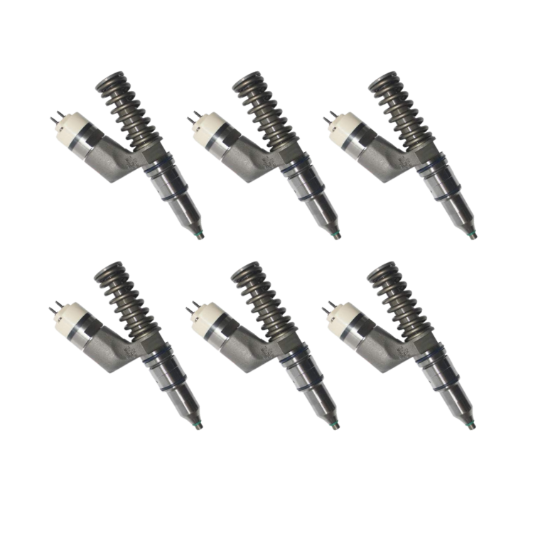 Tamerx Fuel Injector for Caterpillar 3406E engines, OEM 10R0956 ( Set of 6 ), high-quality performance.