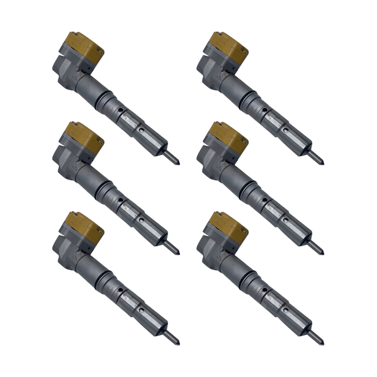 Tamerx Fuel Injector for Caterpillar 3412, 3408 engines, OEM 10R1267 Set of 6, high-quality performance.