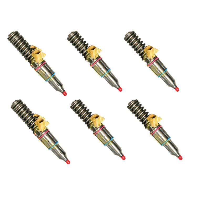 Tamerx Fuel Injector for Caterpillar 3512E engines, OEM 20R9722 (Set of 6), for 2014-2020 models, high-quality performance.